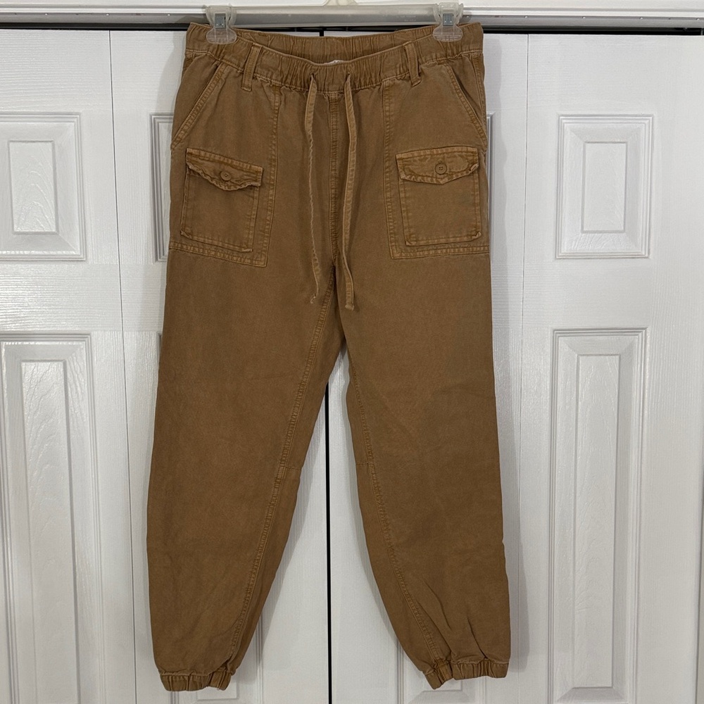Aerie Tan Jogger Pants
